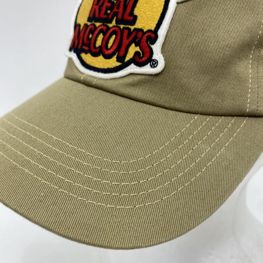 THE REAL MCCOY'S ザリアルマッコイズ LOGO BASEBALL CAP キャップ