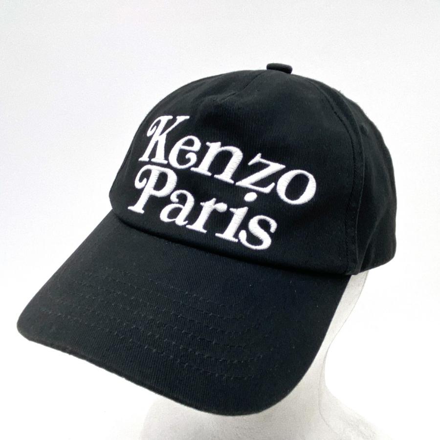 KENZO ケンゾー Kenzo Paris 刺繍ロゴ キャップ 帽子 ワンサイズ ※中古