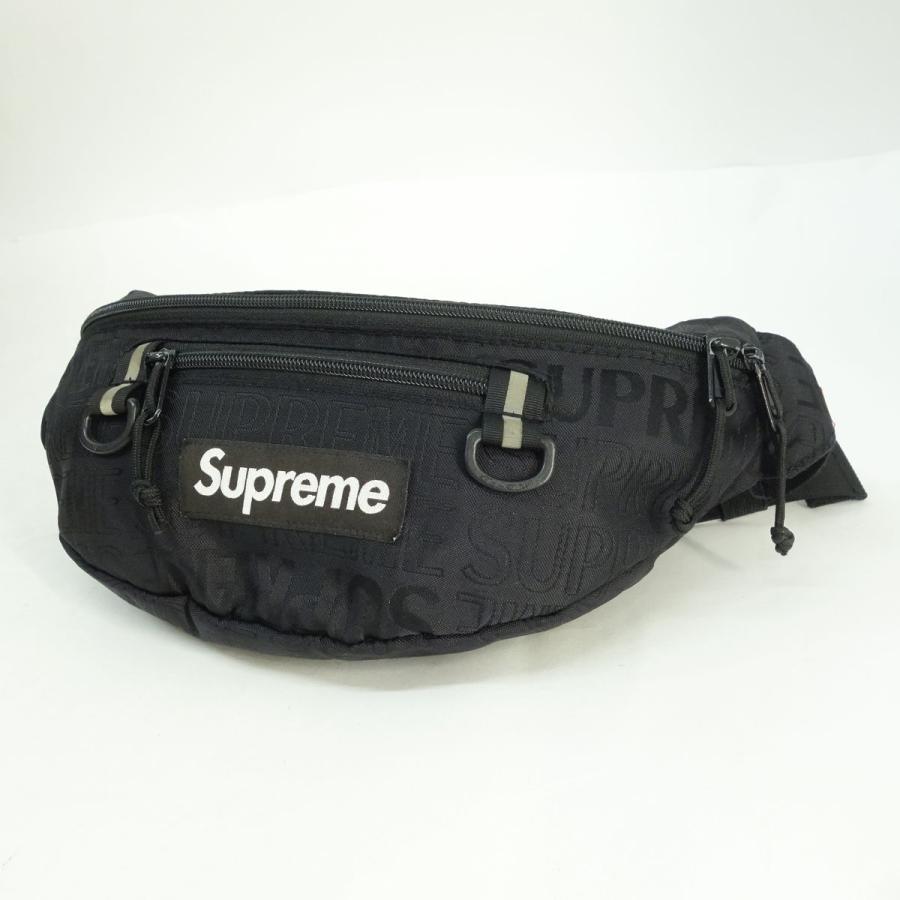 Supreme シュプリーム 19SS Waist Bag ウエストバッグ ブラック ※中古  