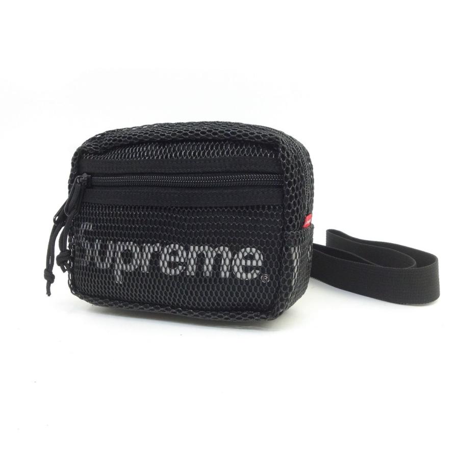 Supreme メッシュショルダーバッグ ブラック　シュプリーム Supreme シュプリーム 20SS Mesh Shoulder Bag メッシュショルダー