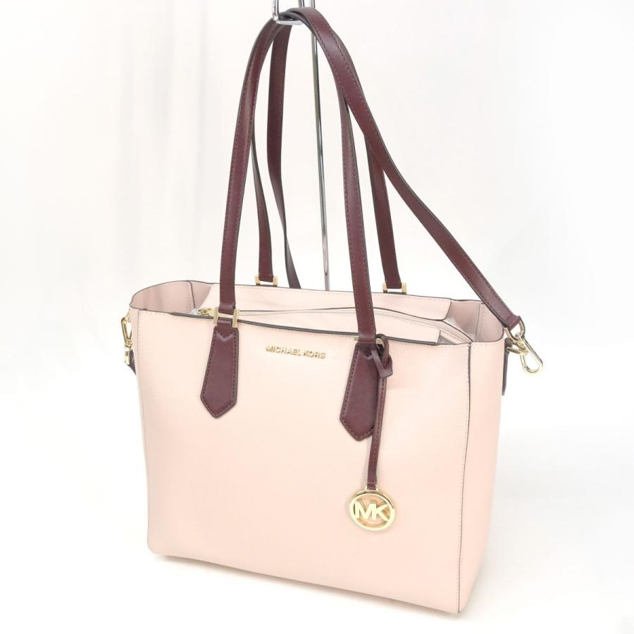 MICHAEL KORS マイケルコース キンバリー レザー ラージ 3 IN 1 トート 