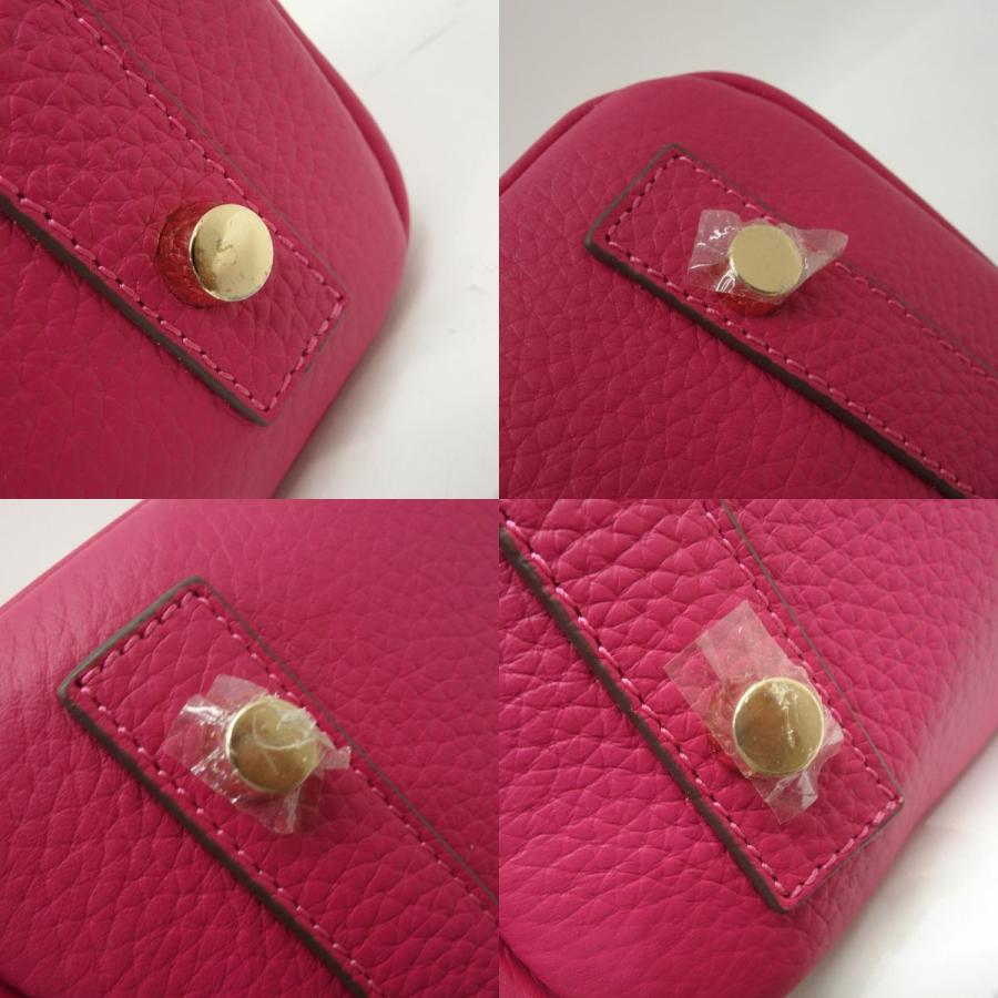 エミリアウィズ　ポーチ　スタッズ　牛革　ボヤージュ　レディー　ピンク エミリアウィズ ポーチ スタッズ 牛革 ボヤージュ レディー ピンク