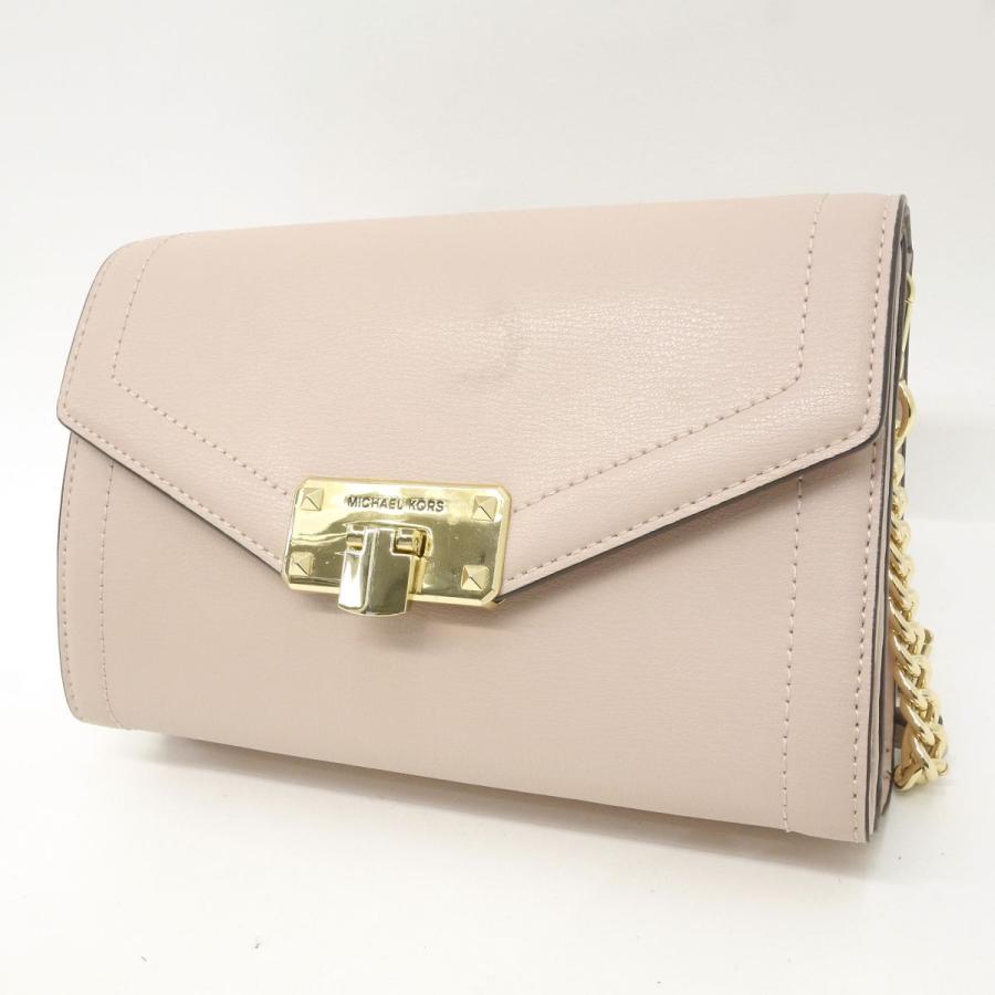 MICHAEL KORS マイケルコース KINSLEY チェーン 三つ折り 2way
