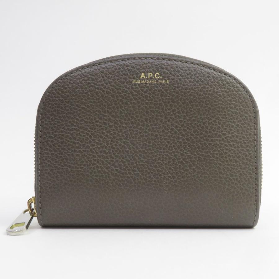 A.P.C. アー・ペー・セー Demi-Lune コンパクトウォレット 財布 ※中古 
