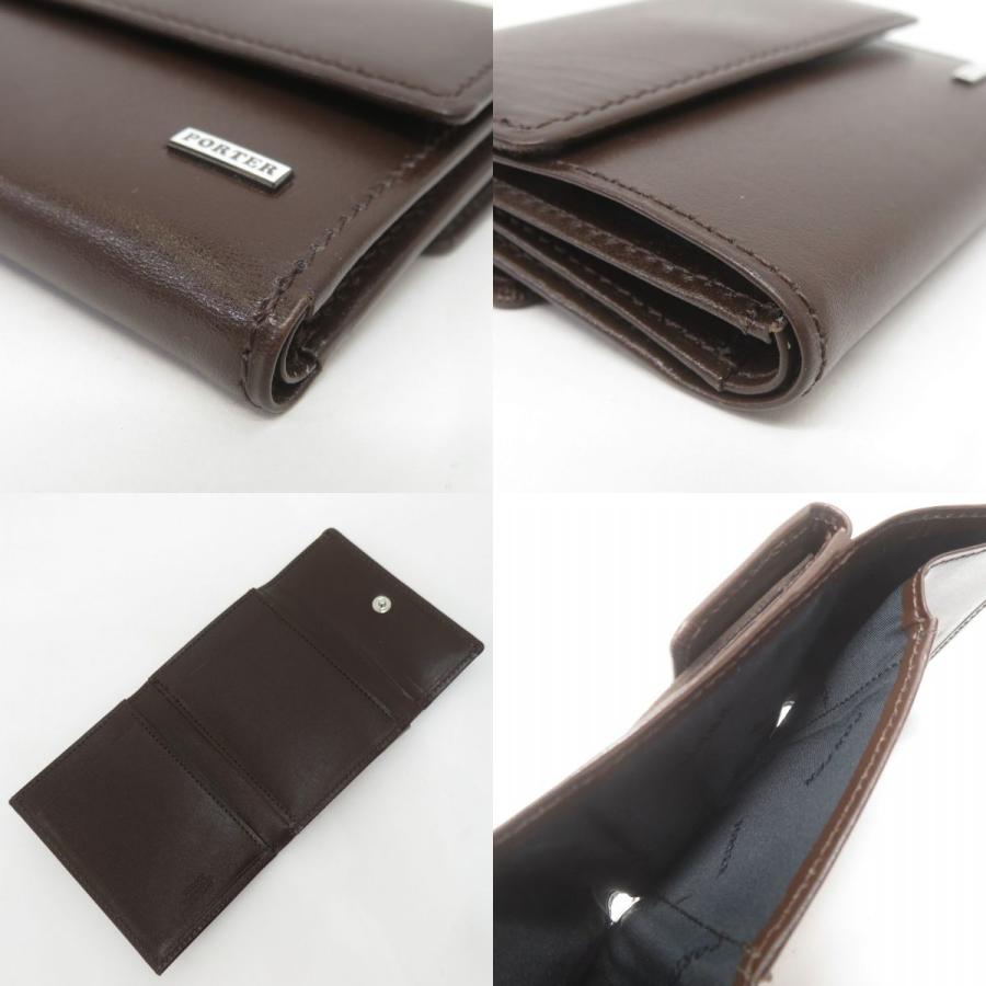 PORTER ポーター SHEEN WALLET シーン 三つ折り財布 110-02971 ※中古美