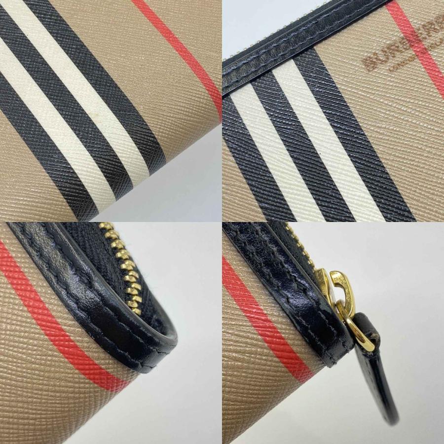 BURBERRY LONDON ENGLAND 長財布 BURBERRY LONDON ENGLAND バーバリーロンドン アイコンストライプ