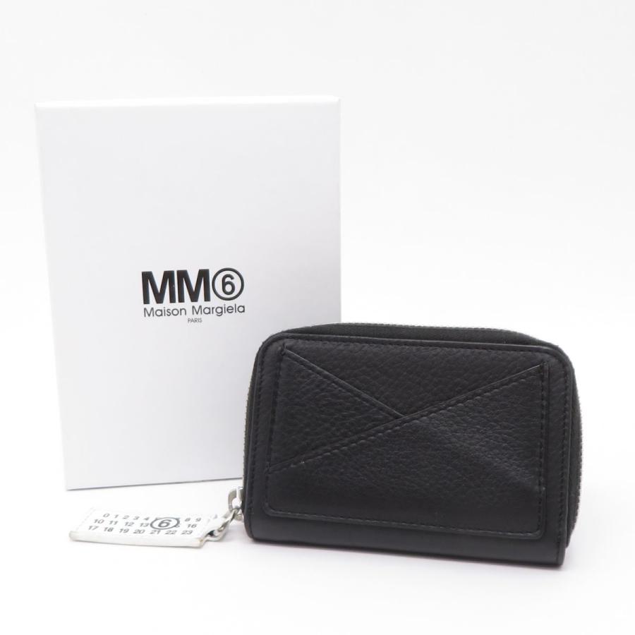 【美品】MM6 Maison Margiela ジップウォレット MM6 Maison Margiela エムエムシックス メゾン マルジェラ ジップ
