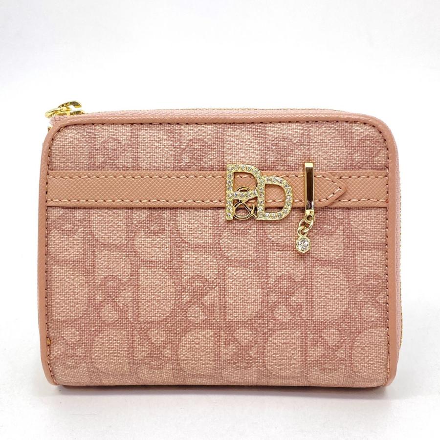 PINKY&DIANNE ピンキー＆ダイアン L字ファスナー 二つ折り 財布