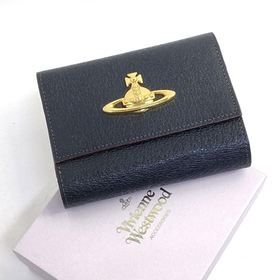 Vivienne Westwood ヴィヴィアン ウエストウッド がま口 三つ折り財布