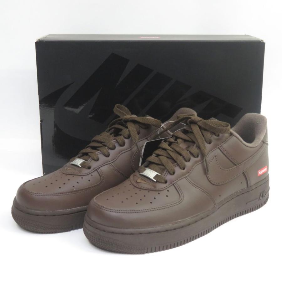 未使用】Supreme × NIKE シュプリーム ナイキ AIR FORCE 1 LOW SP エア 