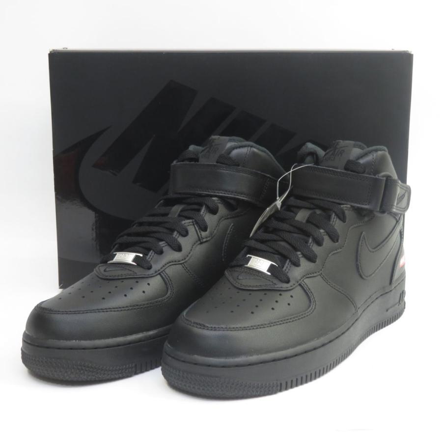 未使用】Supreme × NIKE シュプリーム ナイキ AIR FORCE 1 MID SP エア  