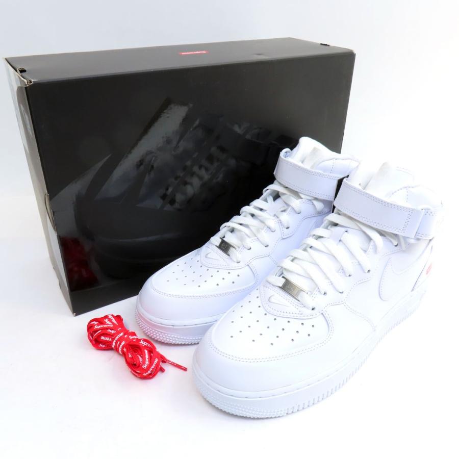 未使用】NIKE × Supreme ナイキ シュプリーム AIR FORCE 1 MID SP エア 