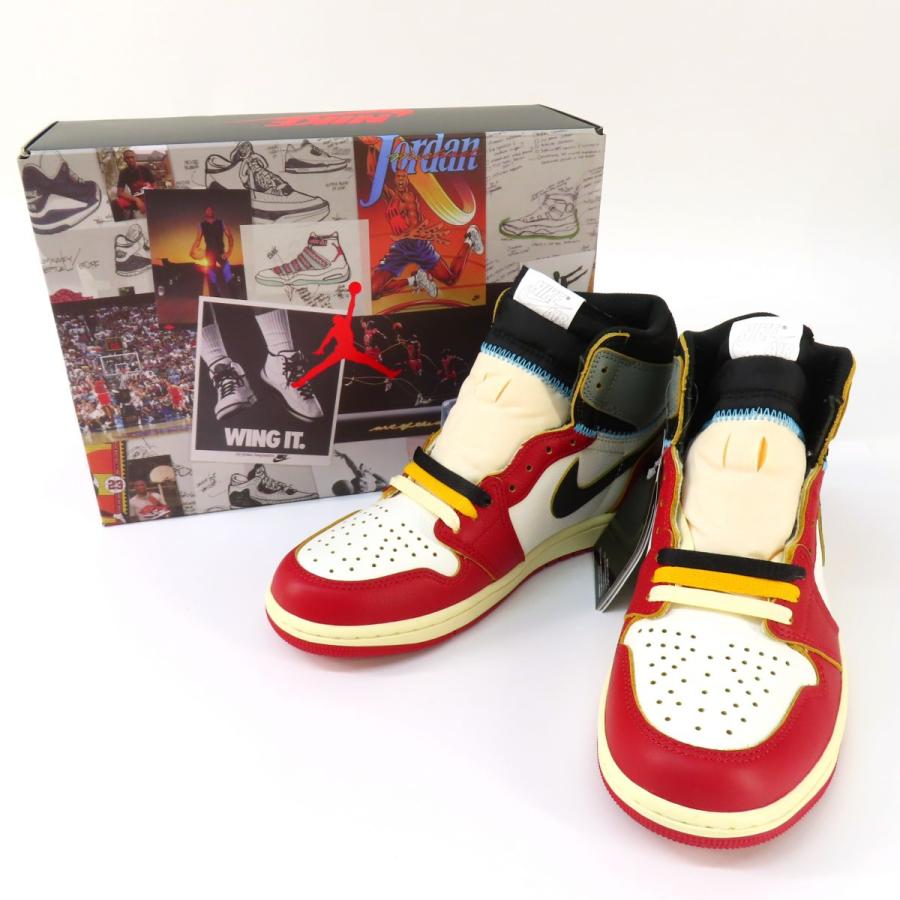 未使用】NIKE×UNION ナイキ×ユニオン AIR JORDAN 1 RETRO HIGH OG エア 