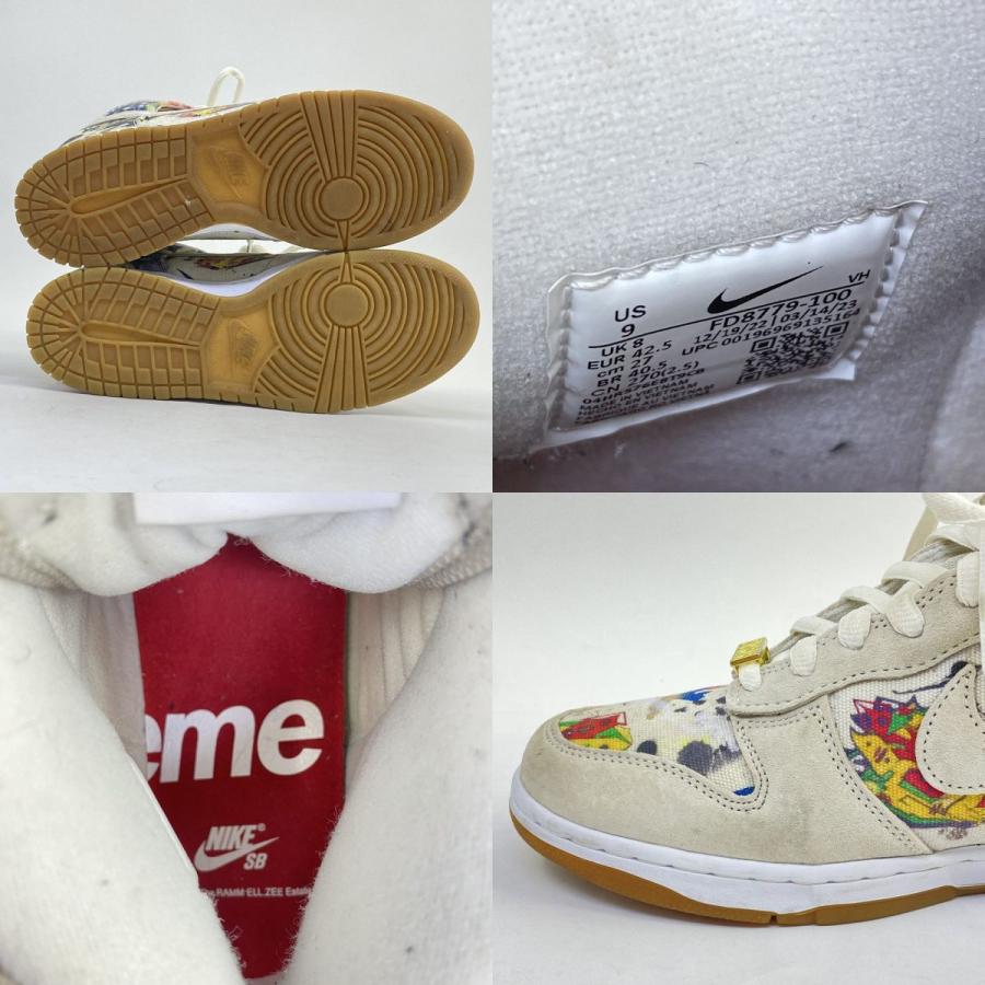 Supreme × NIKE SB DUNK HIGH OG QS シュプリーム ナイキ ダンクハイ