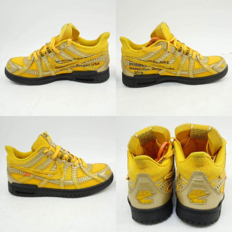 NIKE OFF-WHITE ナイキ オフホワイト AIR RUBBER DUNK エアラバー