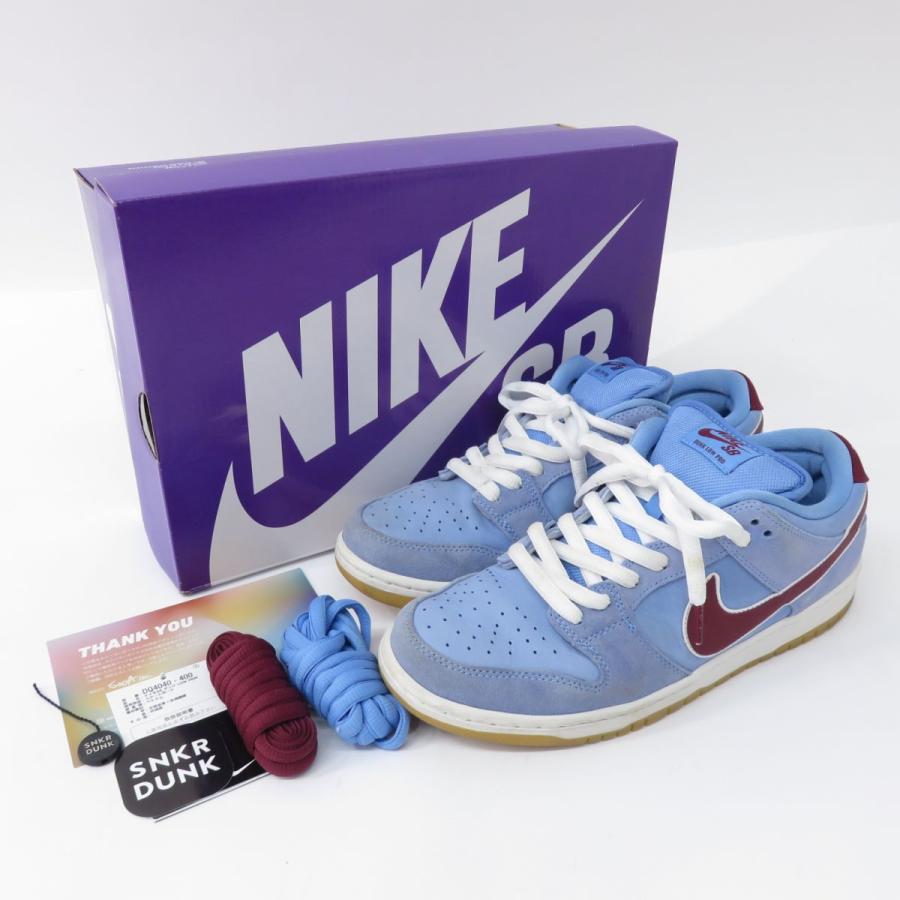【加古川店】 中古 NIKE | ナイキ スニーカー Nike SB Dunk Low Pro dq4040-400 ライトブルー 【126】 NIKE SB DUNK LOW PRM ナイキ ダンク ロー プロ DQ4040-400 US10 28cm