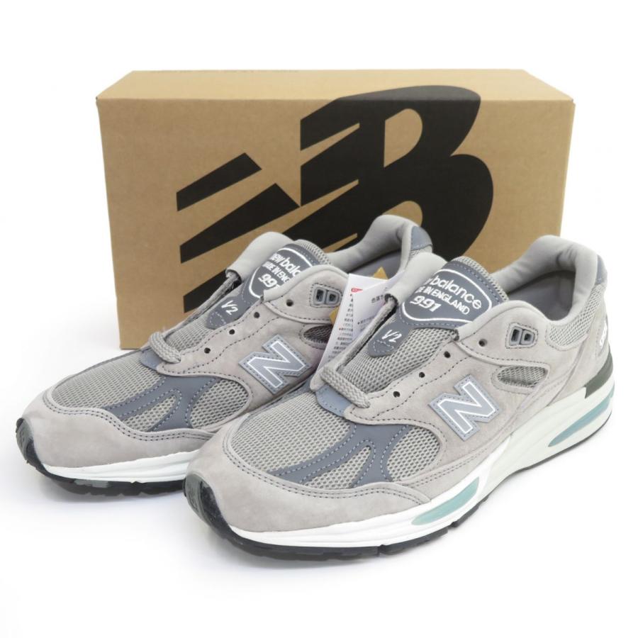 未使用】New Balance ニューバランス U991GL2 スニーカー US8.5 26.5cm 