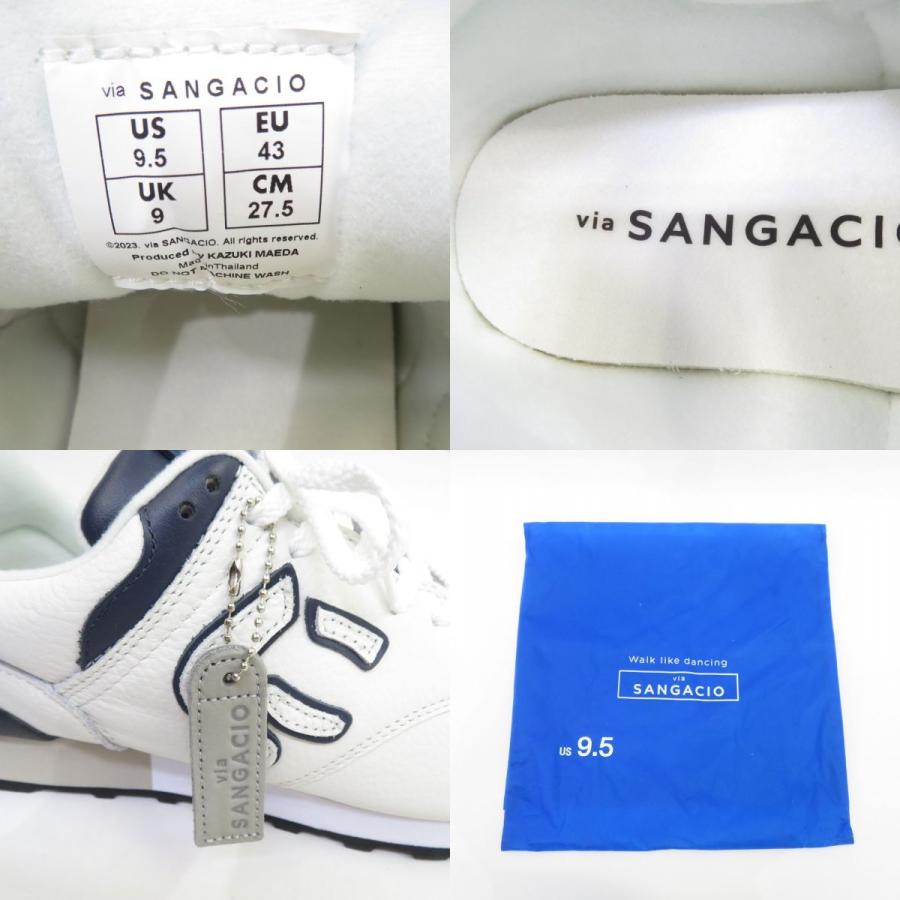 未使用】via SANGACIO サンガッチョ サンガチオ にゅ〜ず スニーカー 