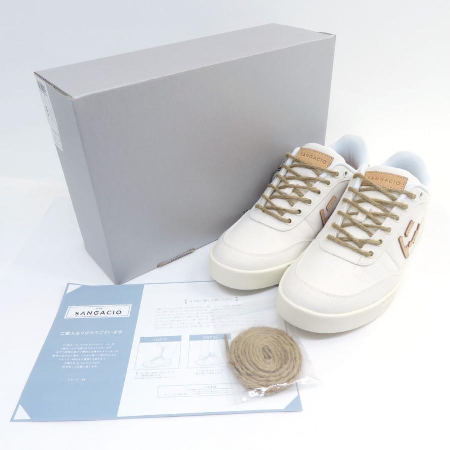 未使用】Sangacio サンガッチョ にゅ〜ず ORGANIC US9 27cm 箱有