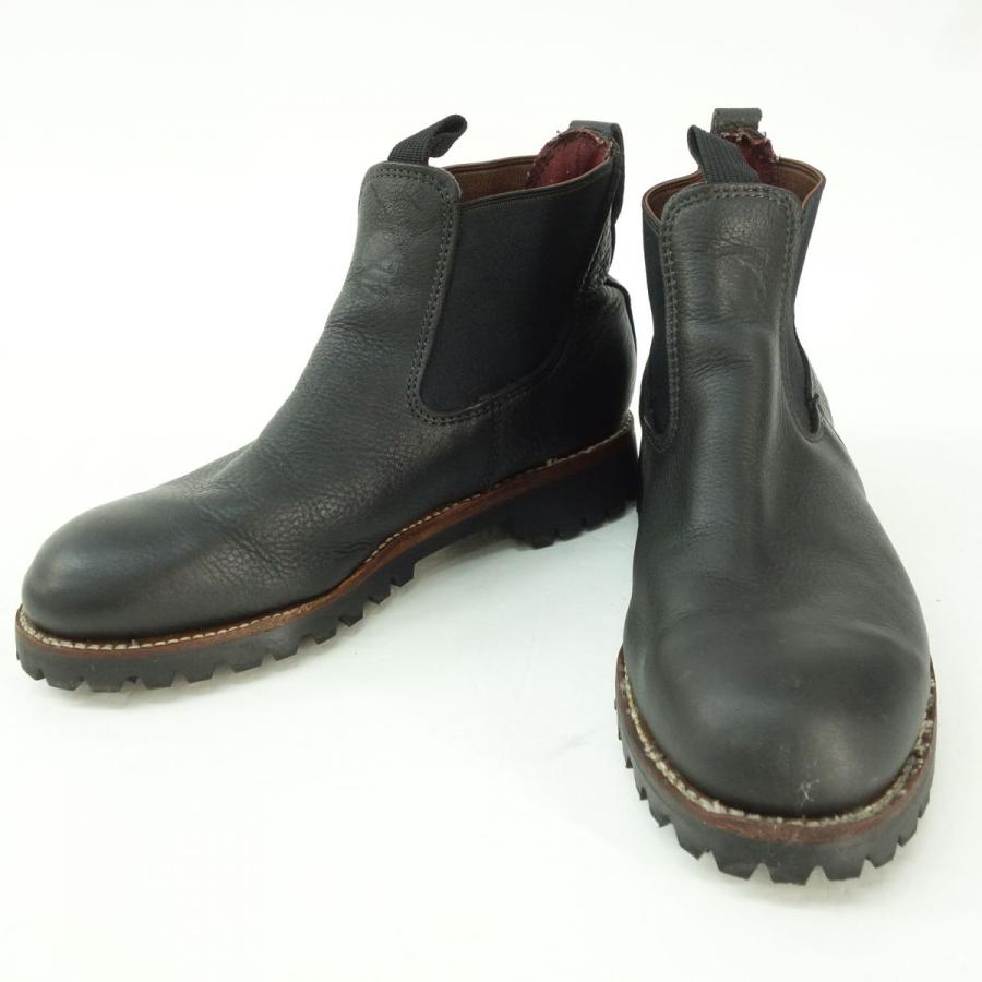 盆*栽様 チペワ CHIPPEWA サイドゴアブーツ 訳あり極美品 MADE I CHIPPEWA チペワ サイドゴアブーツ US9 EE 約27cm 箱無 ※中古 : お宝