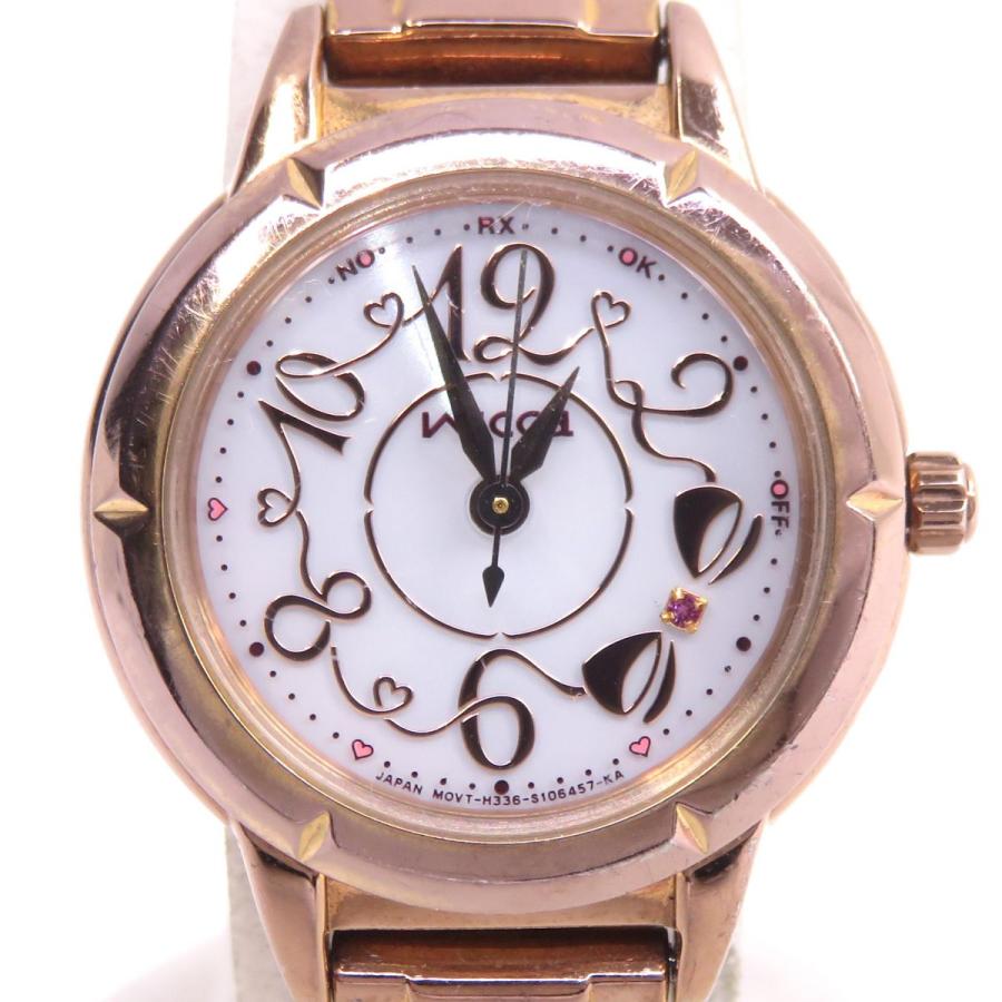 CITIZEN シチズン Wicca ウィッカ H336-S073260 ソーラーテック 腕時計 