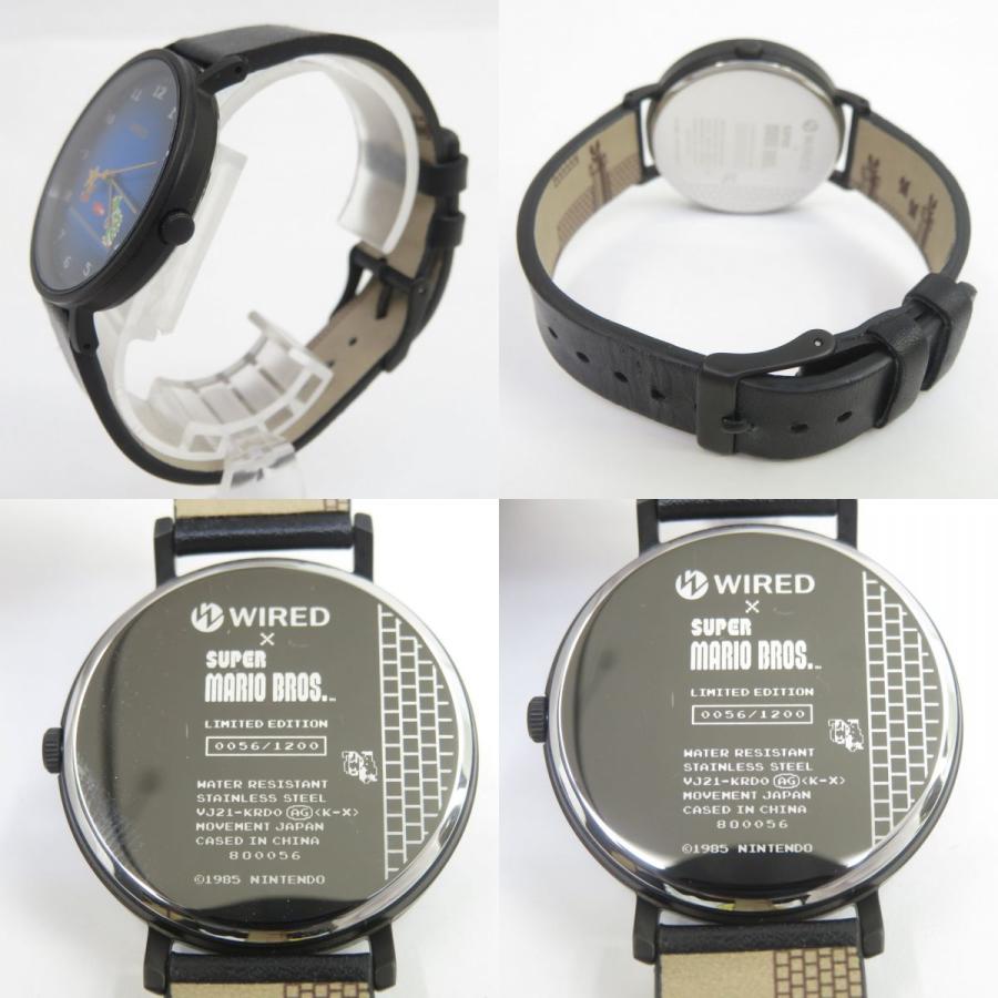 SEIKO セイコー WIRED スーパーマリオブラザーズ限定モデル VJ21-KRDO 