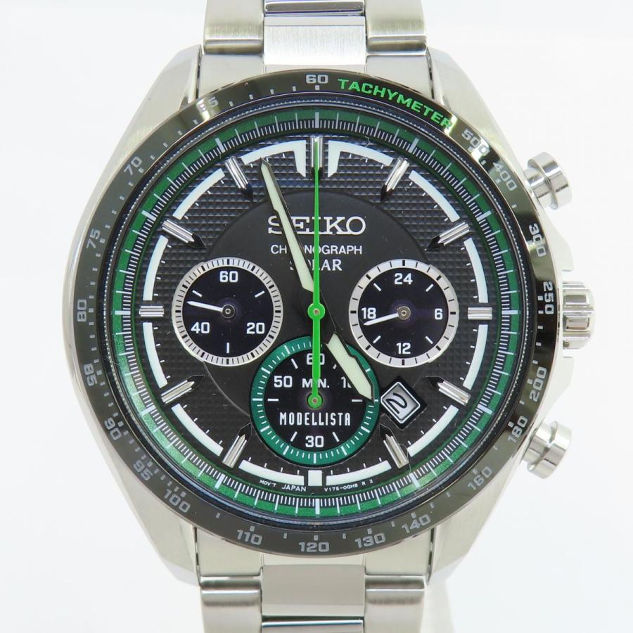 SEIKO × TOYOTA MODELLISTA セイコー トヨタ V175-0FB0 クロノグラフ
