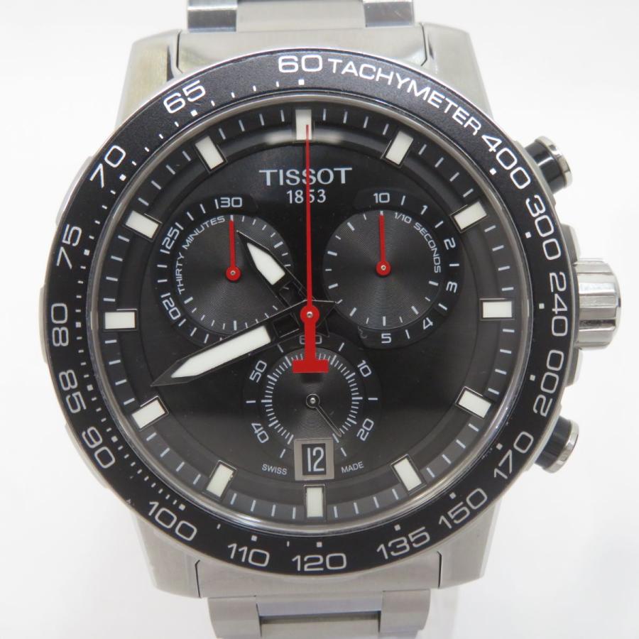 TISSOT ティソ スーパースポーツ クロノ スイス製 クオーツ 腕時計