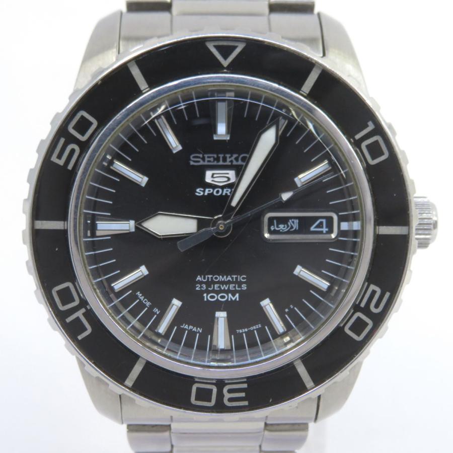 S*様 SEIKO5スポーツ 7S36-04N0 SEIKO セイコー 5 Sports 5スポーツ 7S36-04N0 自動巻き 腕時計 ※現状