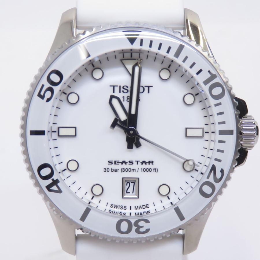 TISSOT ティソ SEASTAR シースター T120210A クォーツ腕時計 ※中古