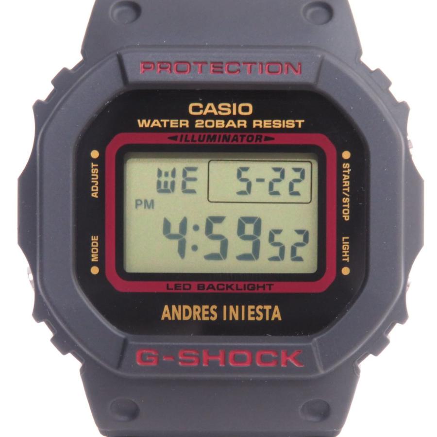 CASIO カシオ G-SHOCK DW-5600AI-1JR アンドレス・イニエスタ選手