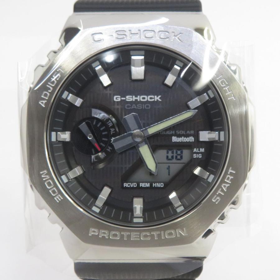 未使用】CASIO カシオ G-SHOCK G-STEEL モバイルリンク GBM-2100-1AER 