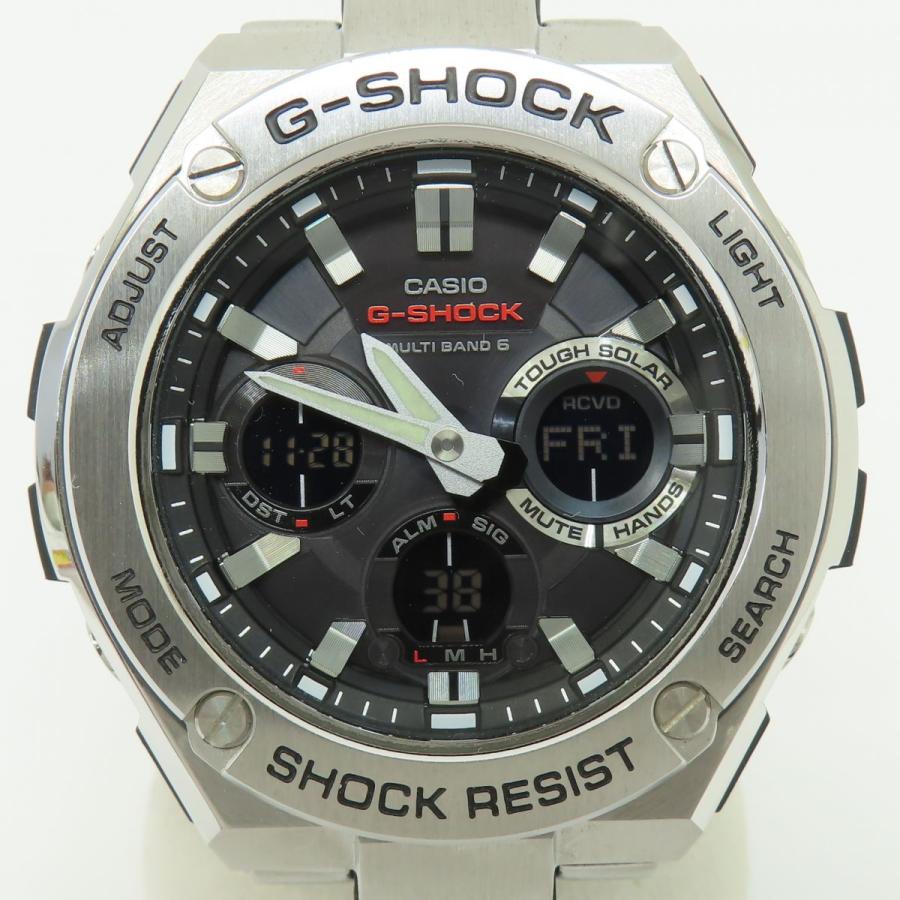 G-SHOCK G-STEEL GST-W110 電波ソーラー　腕時計 中古 楽天市場】【中古】CASIO G-SHOCK GST-W110 タフソーラー 電波時計 G