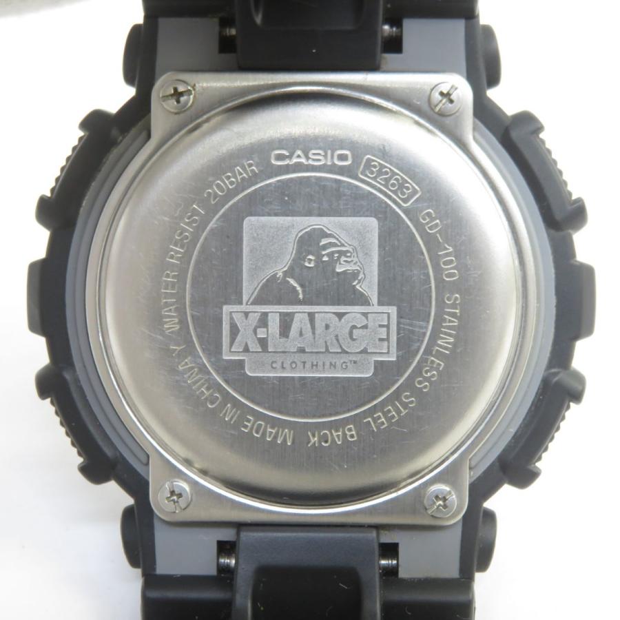 CASIO カシオ G-SHOCK X-LARGE エクストララージ コラボ GD-100 