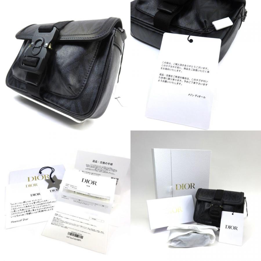 Dior ディオール Hit the Road フラップ付き メッセンジャーバッグ 