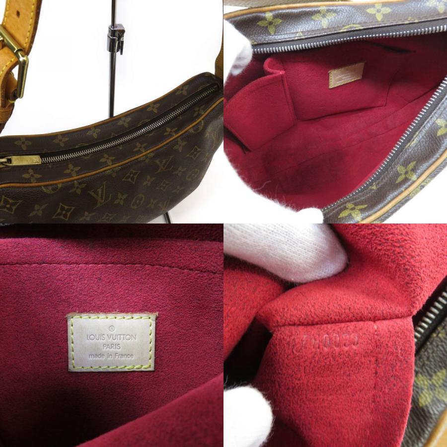 LOUIS VUITTON ルイヴィトン モノグラム クロワッサンMM M51512 ワン 