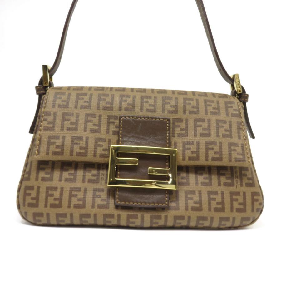 FENDI フェンディ ズッキーノ ミニマンマバケット PVCレザー