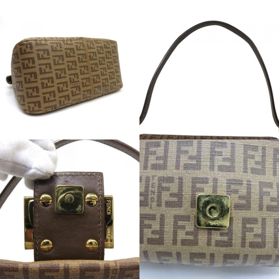 FENDI フェンディ ズッキーノ ミニマンマバケット PVCレザー