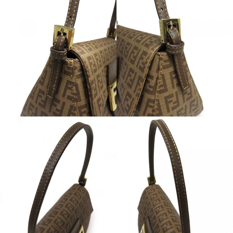 FENDI フェンディ ズッキーノ ミニマンマバケット PVCレザー