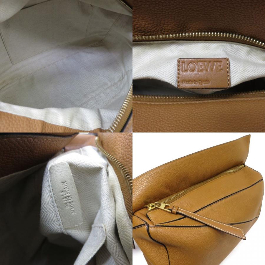 LOEWE ロエベ ベラスケス ショルダーバッグ コンビレザー ゴールド金具 LOEWE ロエベ パズルバッグ ラージ ハンドバッグ ショルダーバッグ
