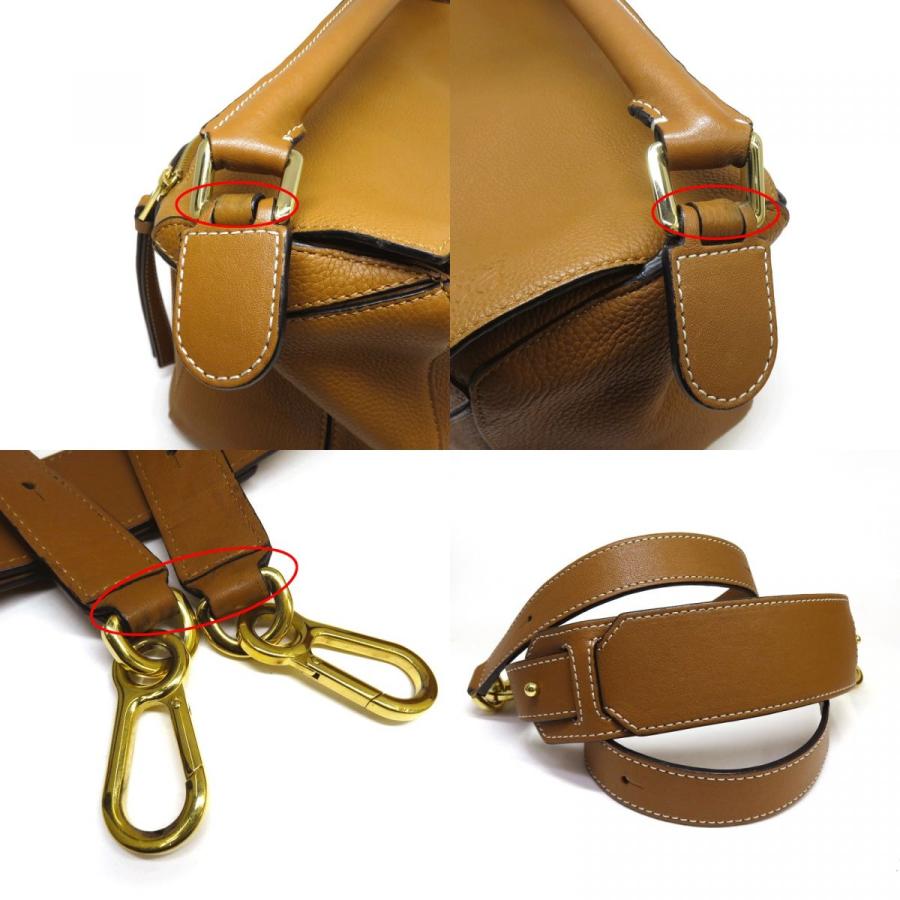 LOEWE ロエベ ベラスケス ショルダーバッグ コンビレザー ゴールド金具 LOEWE ロエベ パズルバッグ ラージ ハンドバッグ ショルダーバッグ