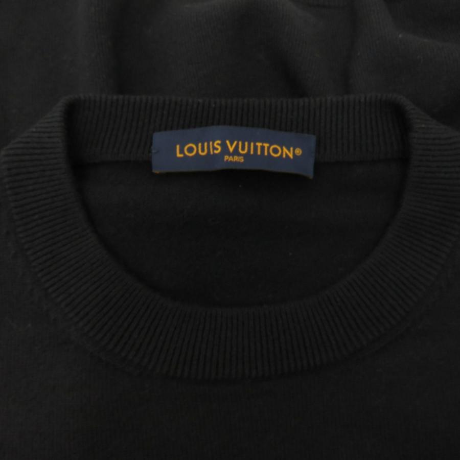 LOUIS VUITTON ルイヴィトン 23SS モノグラムスリーブ 切替 カシミア 混 ウールニットセーター RM231Q R93 HON42W_2