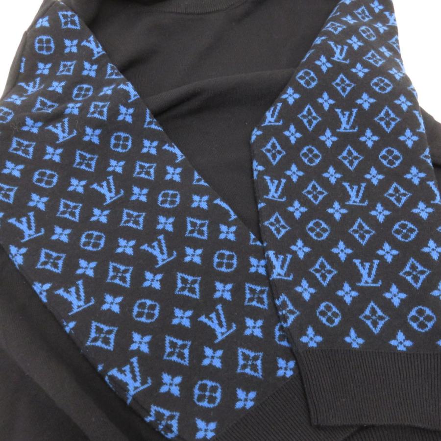 LOUIS VUITTON ルイヴィトン 23SS モノグラムスリーブ 切替 カシミア 混 ウールニットセーター RM231Q R93 HON42W_6