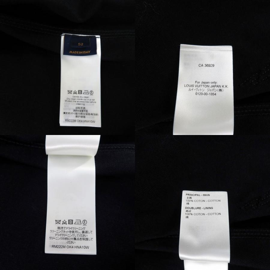 171s LOUIS VUITTON ルイヴィトン モノグラム エンボス デニムジャケット ジップアップパーカー RM222H OK4 HNA10Wの画像