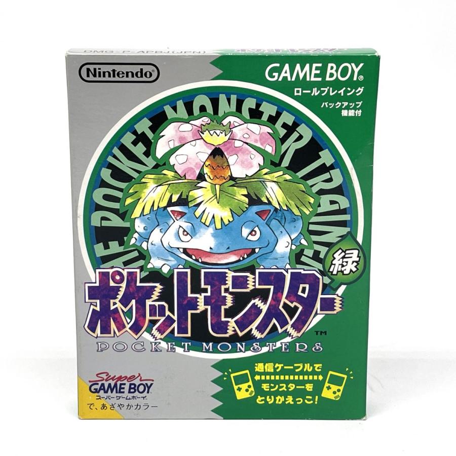 Nintendo ニンテンドー ゲームボーイ ソフト ポケットモンスター 緑