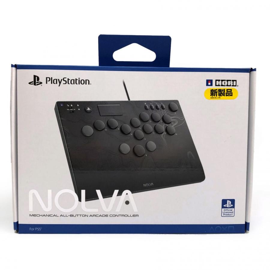 HORI ホリ NOLVA Mechanical All-Button Arcade Controller for