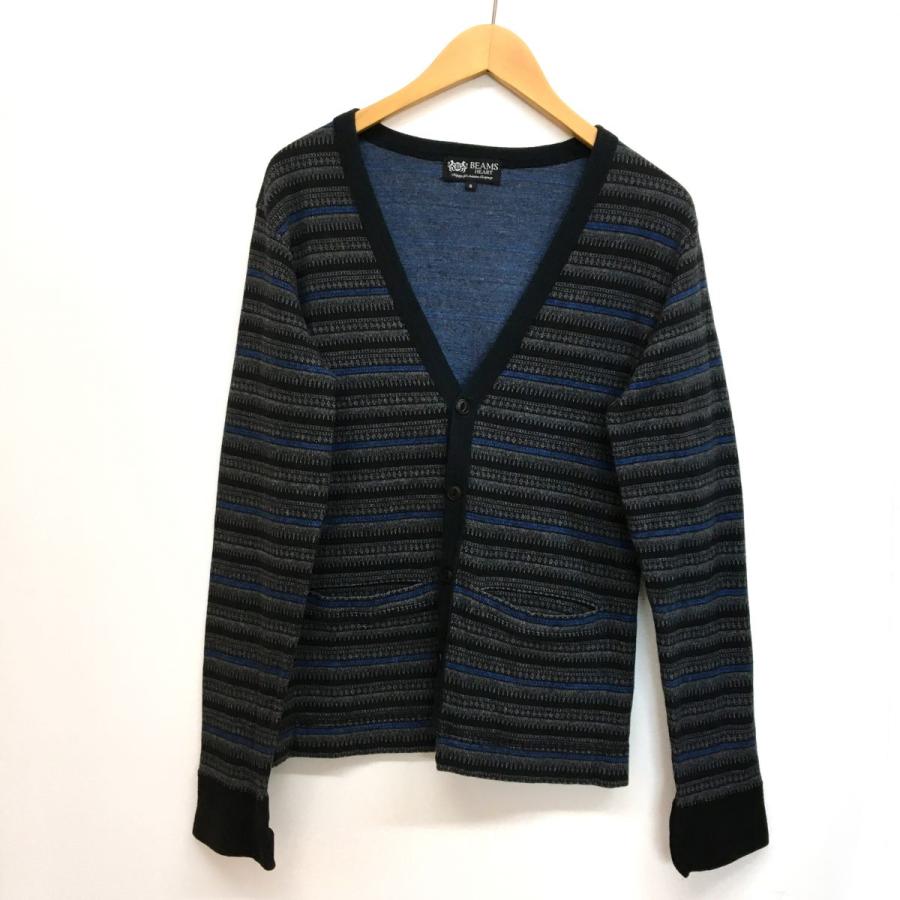 BEAMS HEART ビームスハート カーディガン ポケット付き Sサイズ ※中古 