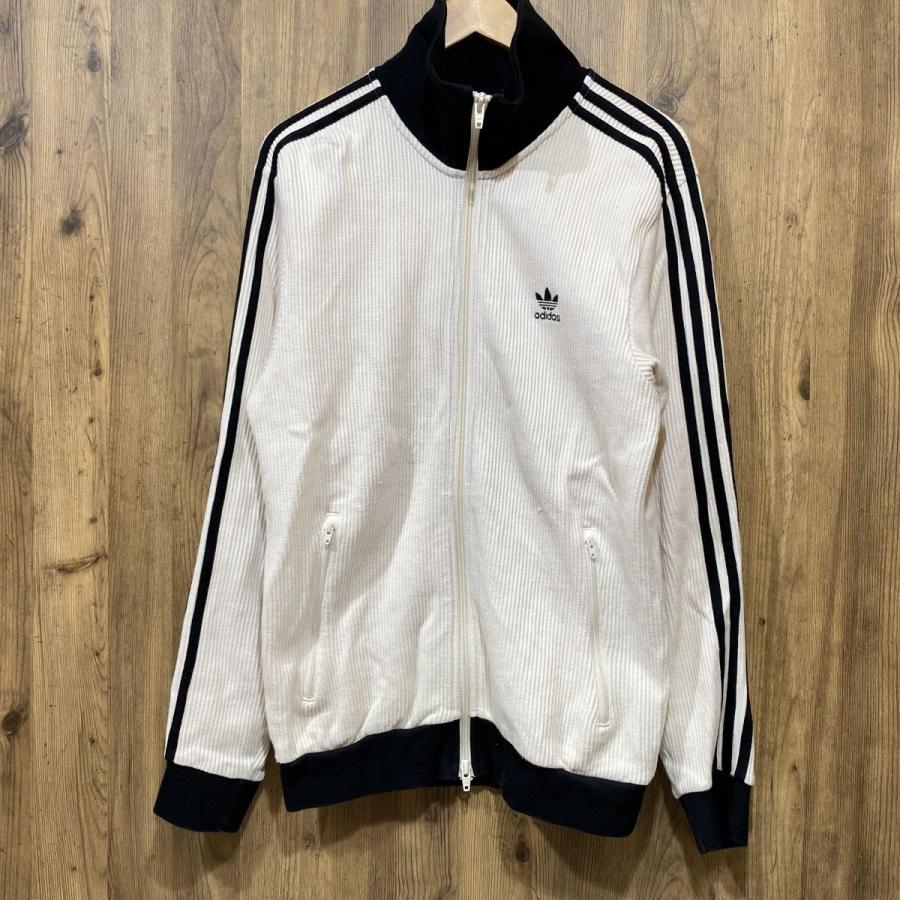 【新品タグ付】adidas ワッフル ベッケンバウアー トラックジャケットXL④ adidas ベッケンバウアーワッフルジャケット ジャージ
