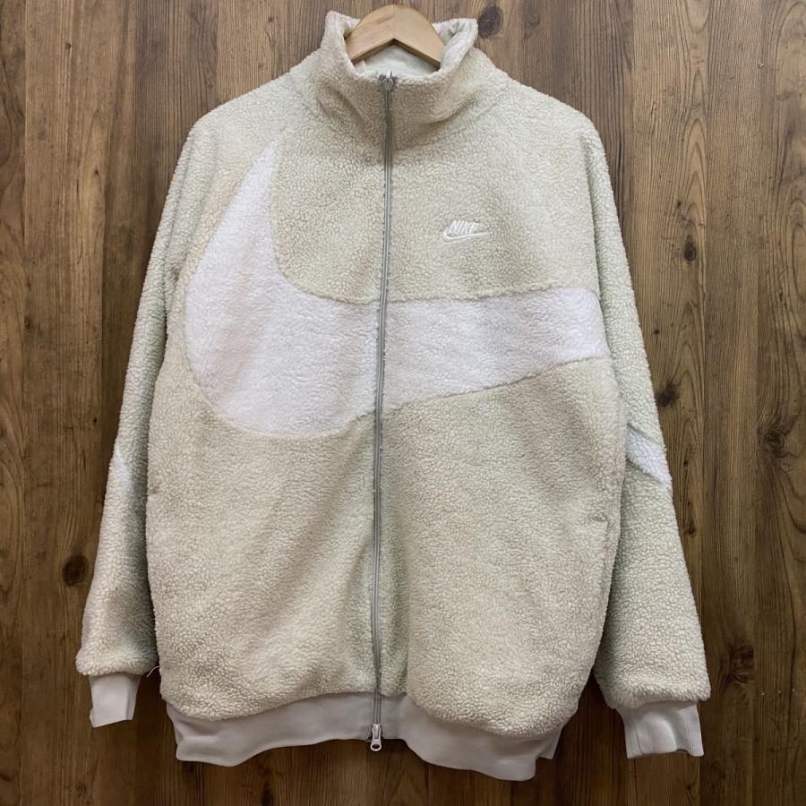 NIKE フリースジャケット Lサイズ ホワイト nike ジャケット フリース