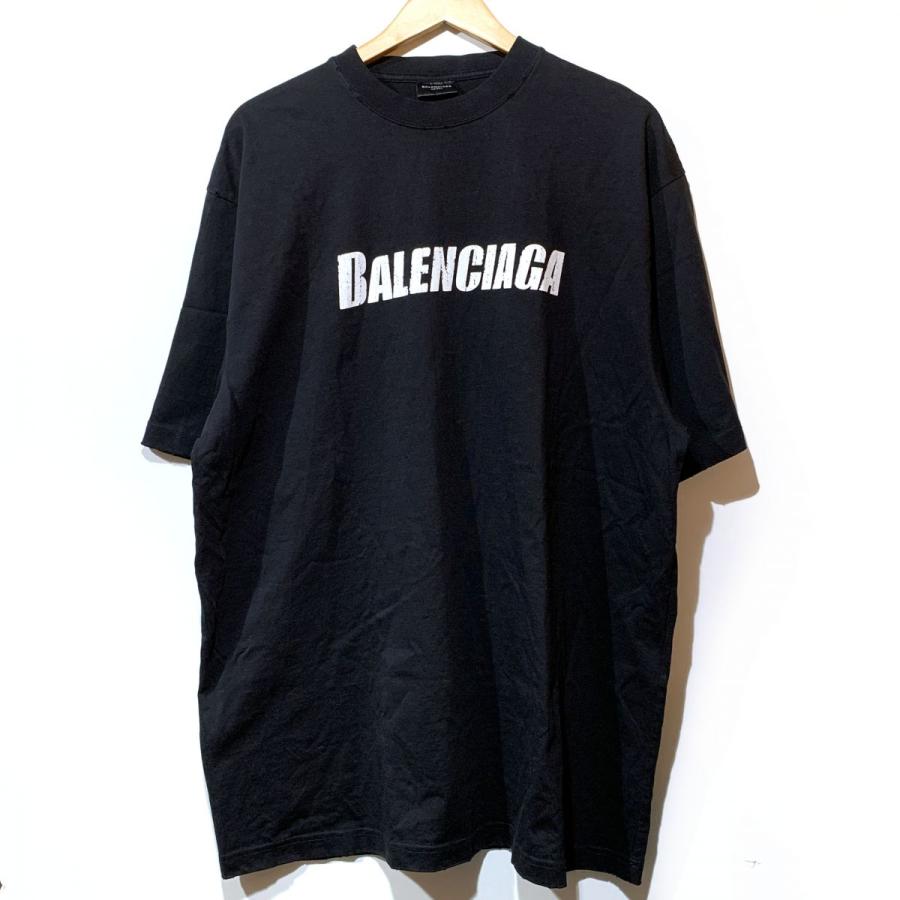 BALENCIAGA バレンシアガ Tシャツ 半袖 ブラック XSサイズ 651795 